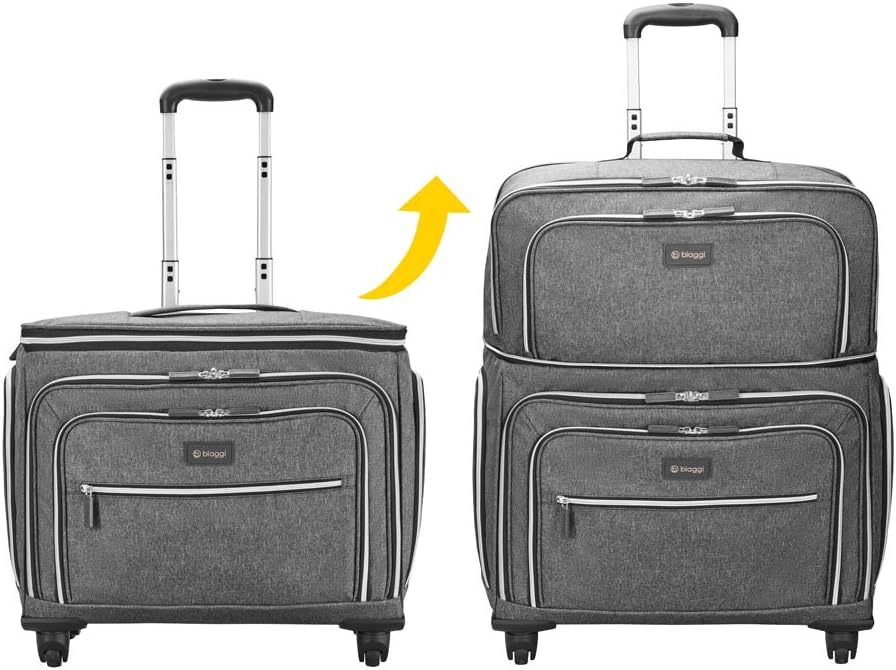 Biaggi Luggage Lift Off Expandable Carry-on to Check in