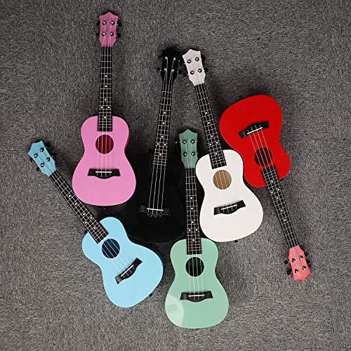 21 Inch Wood Hawaiian Guitar Uke Soprano Ukulele 4 Strings Beginners Kid Gift Stringspick I1762122491