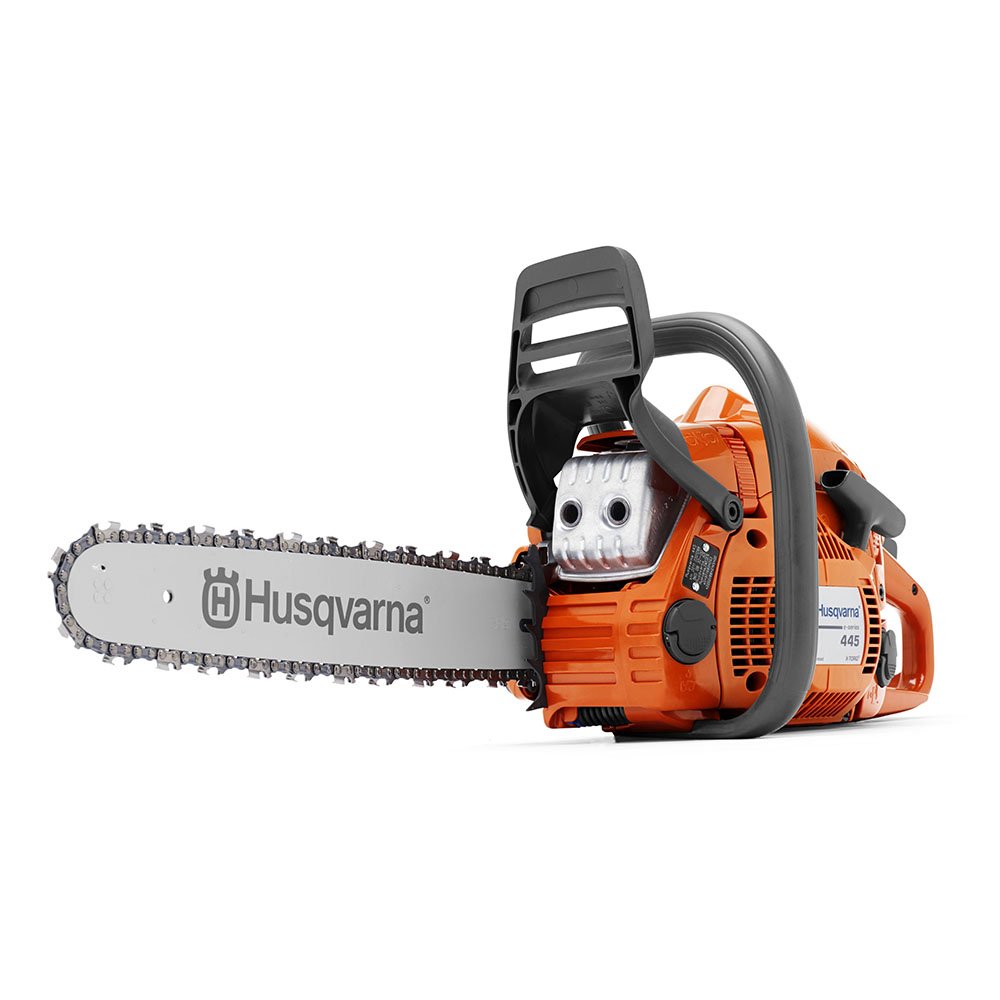 Amazon.com : Husqvarna 445e II, 18 in. 50.2cc 2-Cycle Gas Chainsaw : Garden  & Outdoor