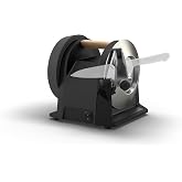 Tormek T-1 Kitchen Knife Sharpener for Home Use - CARBON BLACK - US Version - English