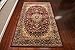Feraghan/New City Traditional Isfahan Wool Persian Area Rug, 5' x 7'3, Burgundy/Red