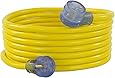 Conntek 14368, 30 Amp RV Extension Cord, Yellow (25-Feet)