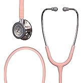 3M Littmann Classic III Monitoring Stethoscope, 5910C, More Than 2X as Loud, Weighs Less, 27" Champagne Rose Satin-Finish Tube for Added Comfort, Flexibility and Cleanability