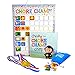 Chore Champ! – Chore Chart Set for Toddlers and Kids - Responsibility, Behavior, Reward - Includes Book, Magnetic Chart, 78 Magnets, and Gold Medal Reward - Learn from Cheeky, The Chore Champ Chimp!