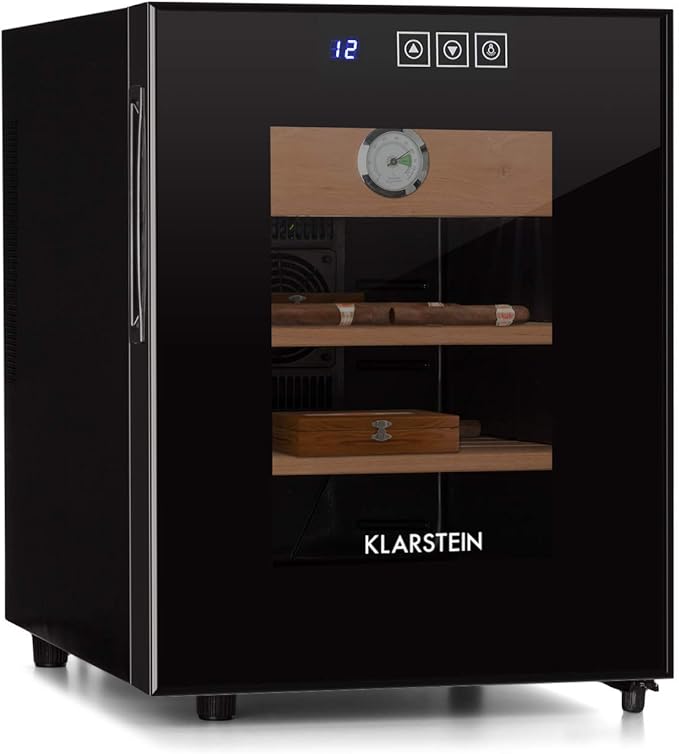 KLARSTEIN EL Presidente 33 Humidor ZigarrenHumidor, 50 Watt, Touch