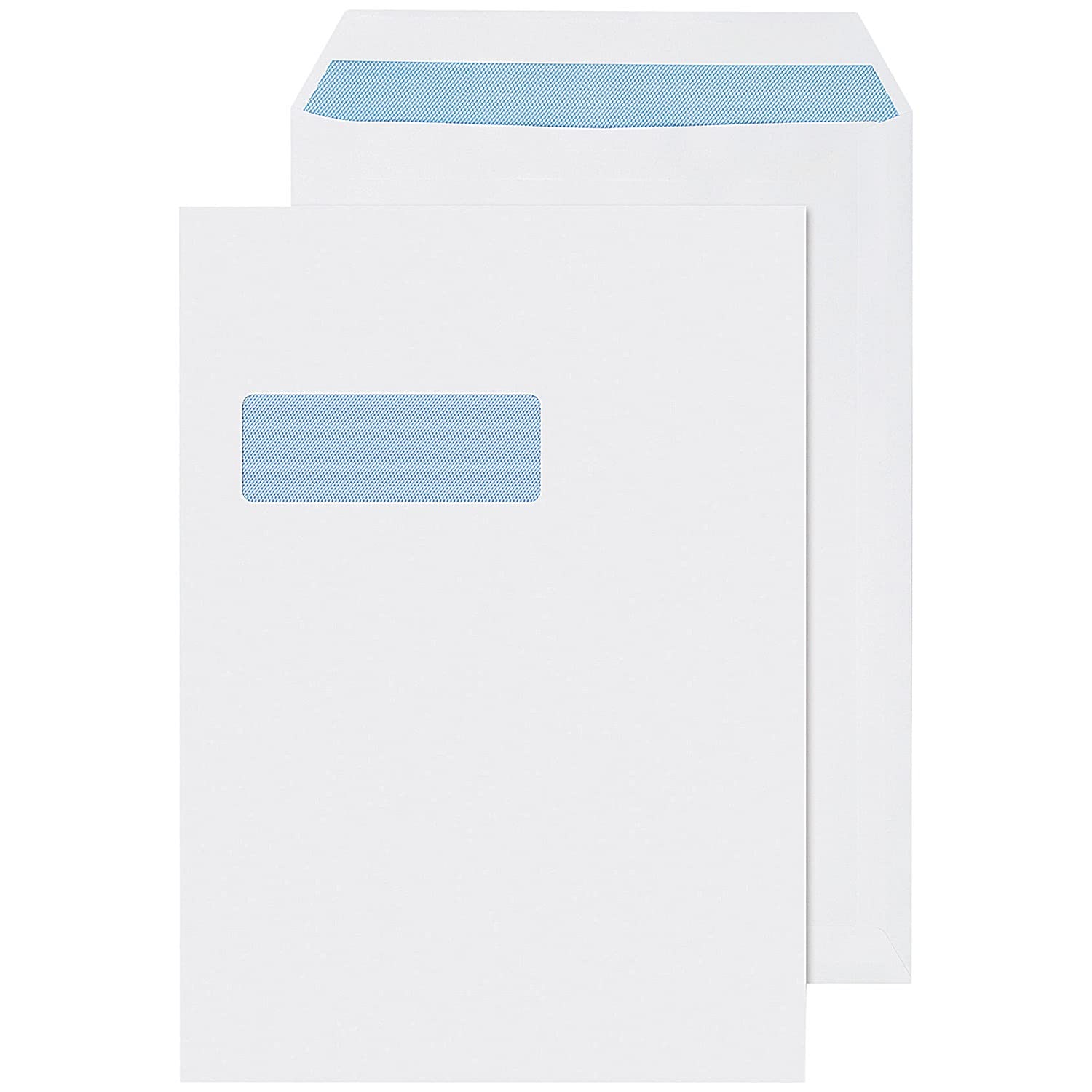 Q-Connect C4 Envelope Self Seal Window 100gsm (Pack of 250) KF3535, White