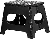 iTrend 11 Inch Folding Step Stool Heavy Duty Lightweight Anti-Skid