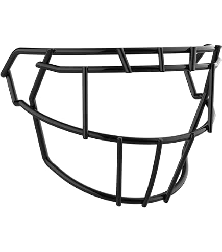 Amazon.com : Schutt F7 Football Facemasks for Schutt F7 Football Helmets,  F7 TROPO-SW-NB-VC, Black, Titanium : Sports & Outdoors