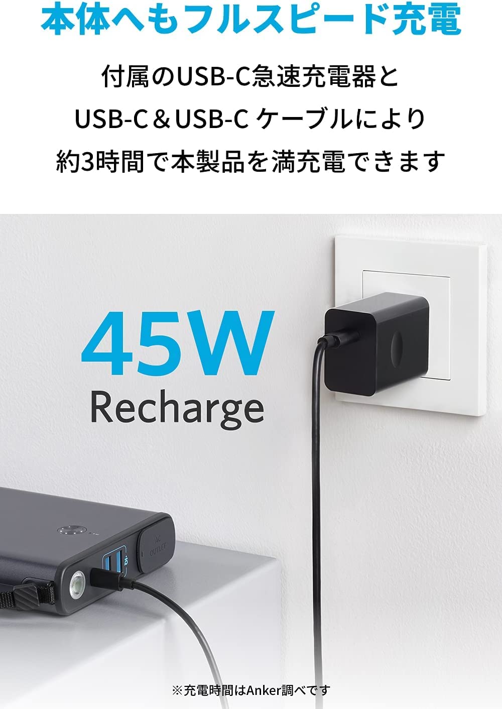 Mua Anker PowerHouse 90 ポータブル電源 小型 88Wh AC100W USB