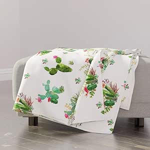 ASHLEIGH Cactus Pattern Hooded Blanket 50x60 inches Kids ...