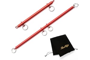 exreizst 2 Spreader Bar Adjustable Aid Traning Kit for Home, Red