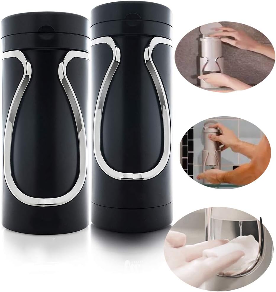 Travel Bottle - Lotion,Conditioner and Makeup Liquid of Bottles for Skin Care and Shower(Classic Black),Shower