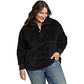 Eddie Bauer womens Eddie Bauer Quest Plush 1/4 Zip Relaxed - Plus