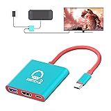 Switch 2 Dock, Portable TV Dock Station for