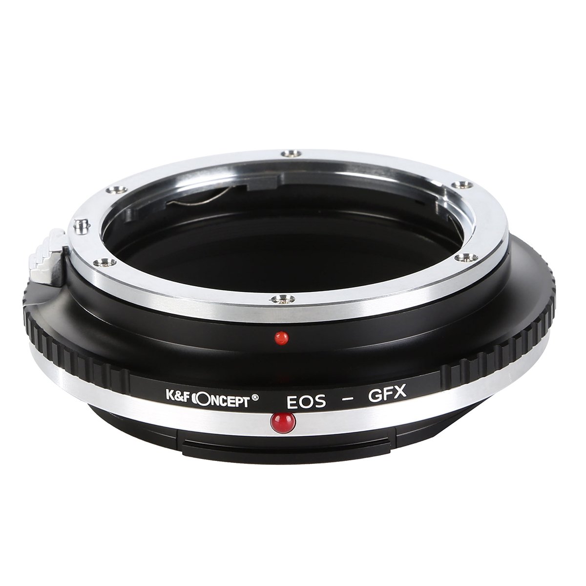 K&F CONCEPT CL350 Lens Mount Adapter Canon EOS EF Lens Mount to GFX Mount Camera Body Made of Aluminum and Brass for GFX 50S Camera