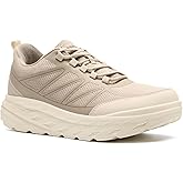 OrthoComfoot Women's Orthopedic Diabetic Wide Walking Shoes: Comfortable Casual Arch Support Plantar Fasciitis Sneakers, Tennis Orthotic High Arch Swollen Feet Work Shoes for Ankle and Heel Pain