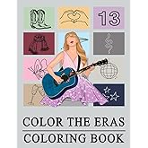 Color the Eras: On Tour An Unofficial Coloring Book for Fans