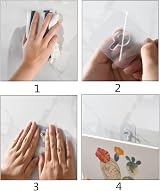 CONGGUAN 12 Pieces Adhesive Picture Hooks Self Adhesive Wall Hangers view 3