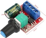SEAFRONT PWM DC Motor Speed Controller 5V-28V 5A Variable Voltage Regulator view 2