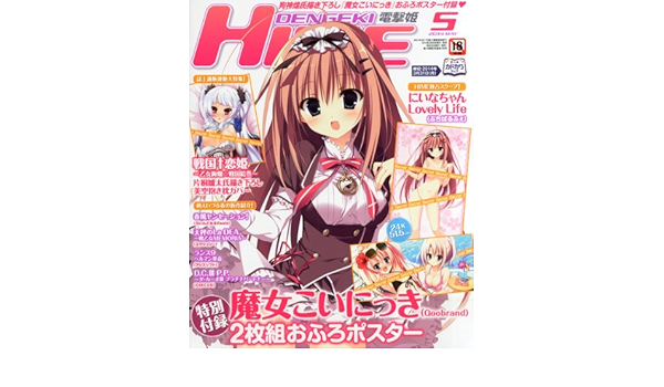 Japanese Adult Magazine Dengeki Hime 14 05 Kadokawa Amazon Com Books