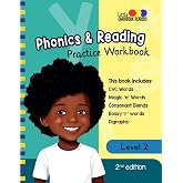 Phonics &amp; Reading Practice Workbook - Level 2