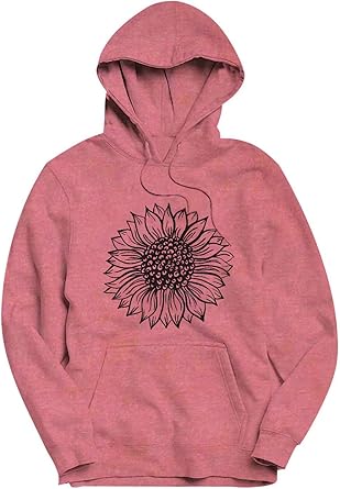 womens sunflower hoodie