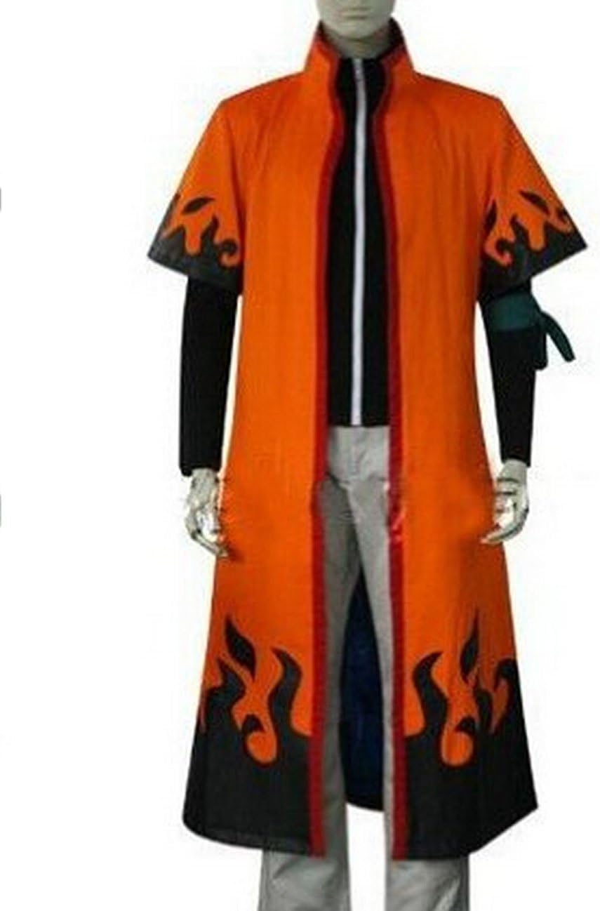 Pride Panda Unisex Naruto the 6th Hokage Uzumaki Style Cosplay Cloak