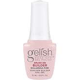 Gelish TPO-Free Soak-Off Brush-On Builder &ndash; Ballerina Pink, 15 mL