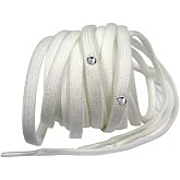 Edea Crystal Ice Skating Laces Size 240 (White, Boot Size 235-250)