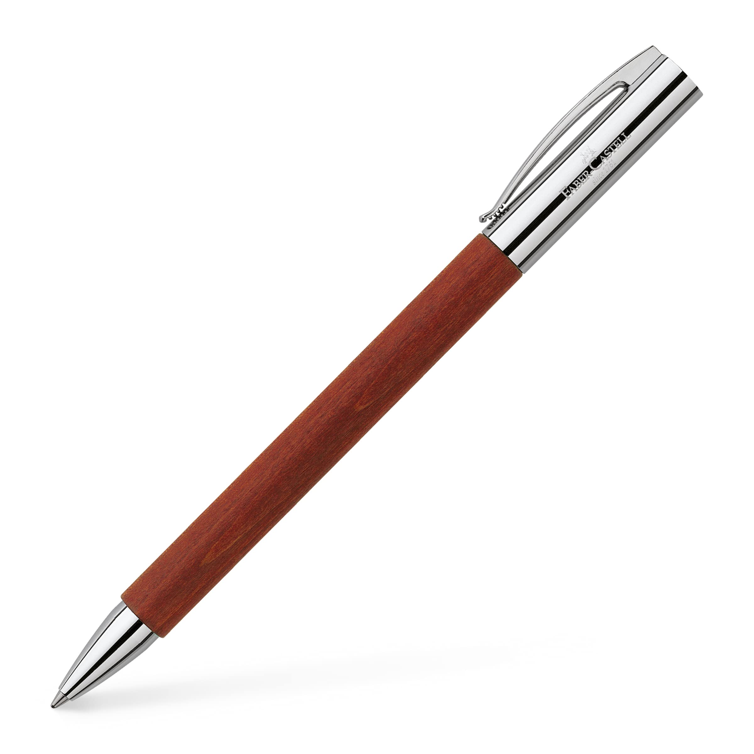 Faber-Castell Ambition Pearwood Brown Twist Ballpoint Pen