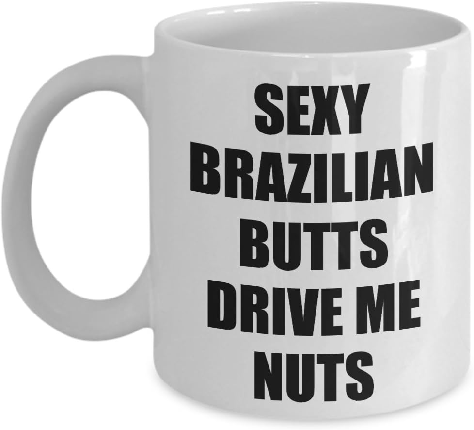Funny Sexy Gifts For Brazilian Wife Husband Hubby Birthday Anniversary Valentine's Day Prank Gag Christmas Men Women - Coffee Mug