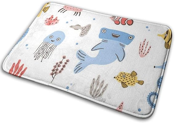 Alfombra de baño para baño, alfombra de baño infantil, diseño de