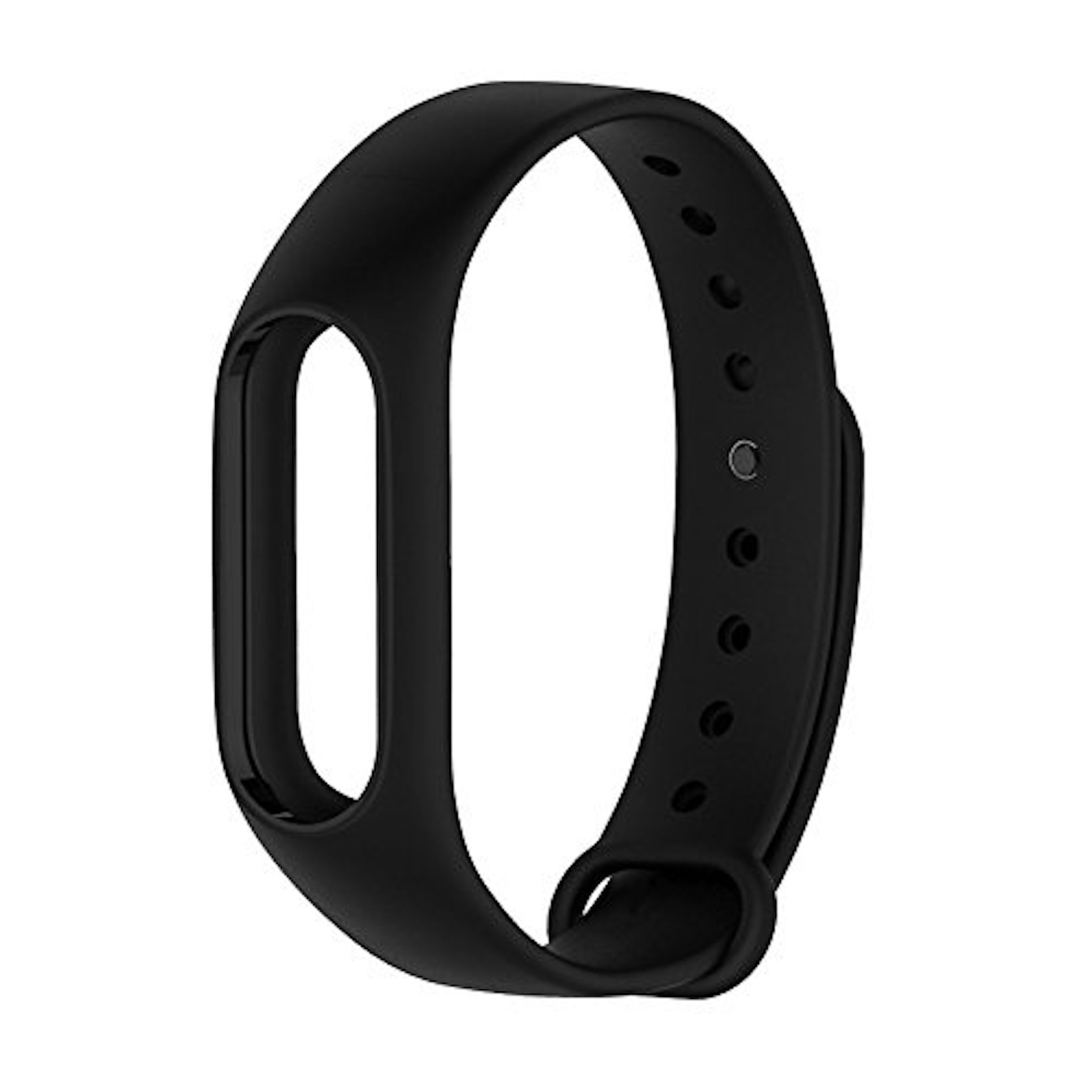 NEO+ Silicone Wrist Strap Replacement For Xiaomi Mi Band 2 - I AM UK SELLER! (BLACK)