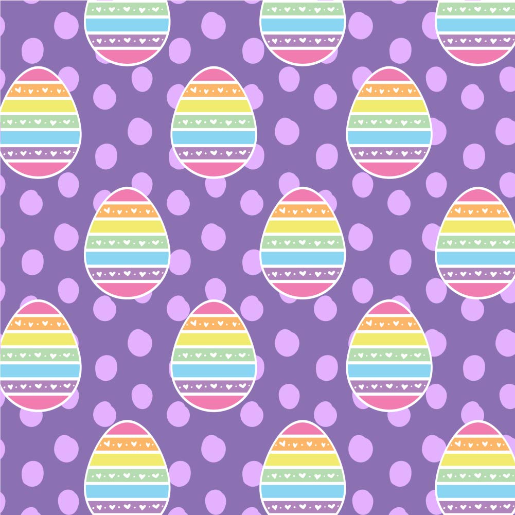 Bright, Colorful Easter Egg Wrapping Paper Wraps Your Gifts With Smiles