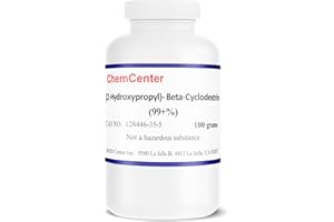 CHEMCENTER Hydroxypropyl-Beta-Cycodextrin, 99% min., 100 Grams