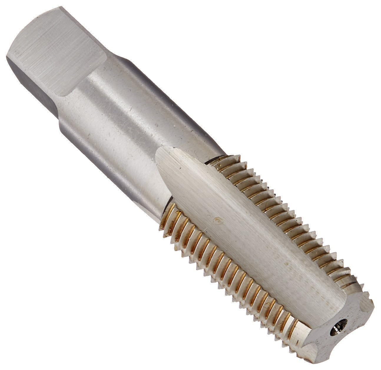 Drill America T/A64008 T/A Series High-Speed Steel Pipe Tap, 1/2"-14 NPT