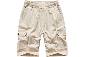 Msmsse Womens Cargo Hiking Shorts Summer Casual Drawstring Knee Length Shorts for Women