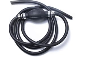 Gas/Oil/Fuel/Gasoline/Water/Liquid Transfer Siphon Pump,Universal Fuel Transfer Pump with Hose,Gas Siphon Pump Hose, Hand Pum