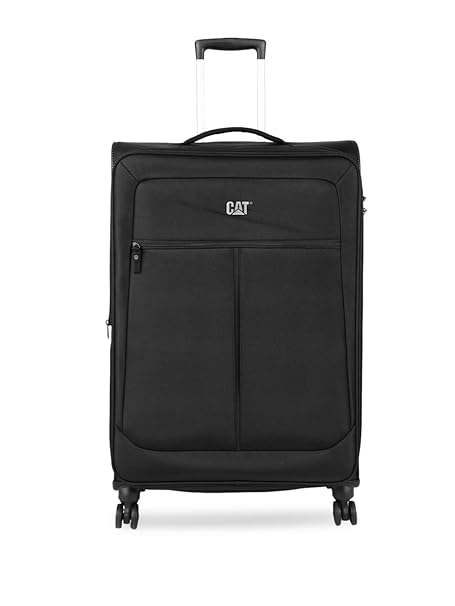 CAT Cargo Polyester 55 cms Black Softsided Cabin Luggage (83620-01)