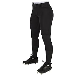 CHAMPRO Girls' Standard Low-Rise Softball