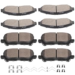 SCITOO D1378 D1585 Front Rear Ceramic Brake Pads