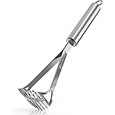 Mighty Masher – Stainless Steel Baby Food Masher for Starting Solids Essentials | Mini Avocado Masher, Stainless Steel Small 