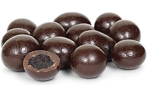 IT'S DELISH Gourmet Dark Chocolate Blueberries by It’s Delish, 5 LBS Bulk | Dark Chocolate Covered Fruit with Real Dried Blueberries | Kosher and Vegan Snack