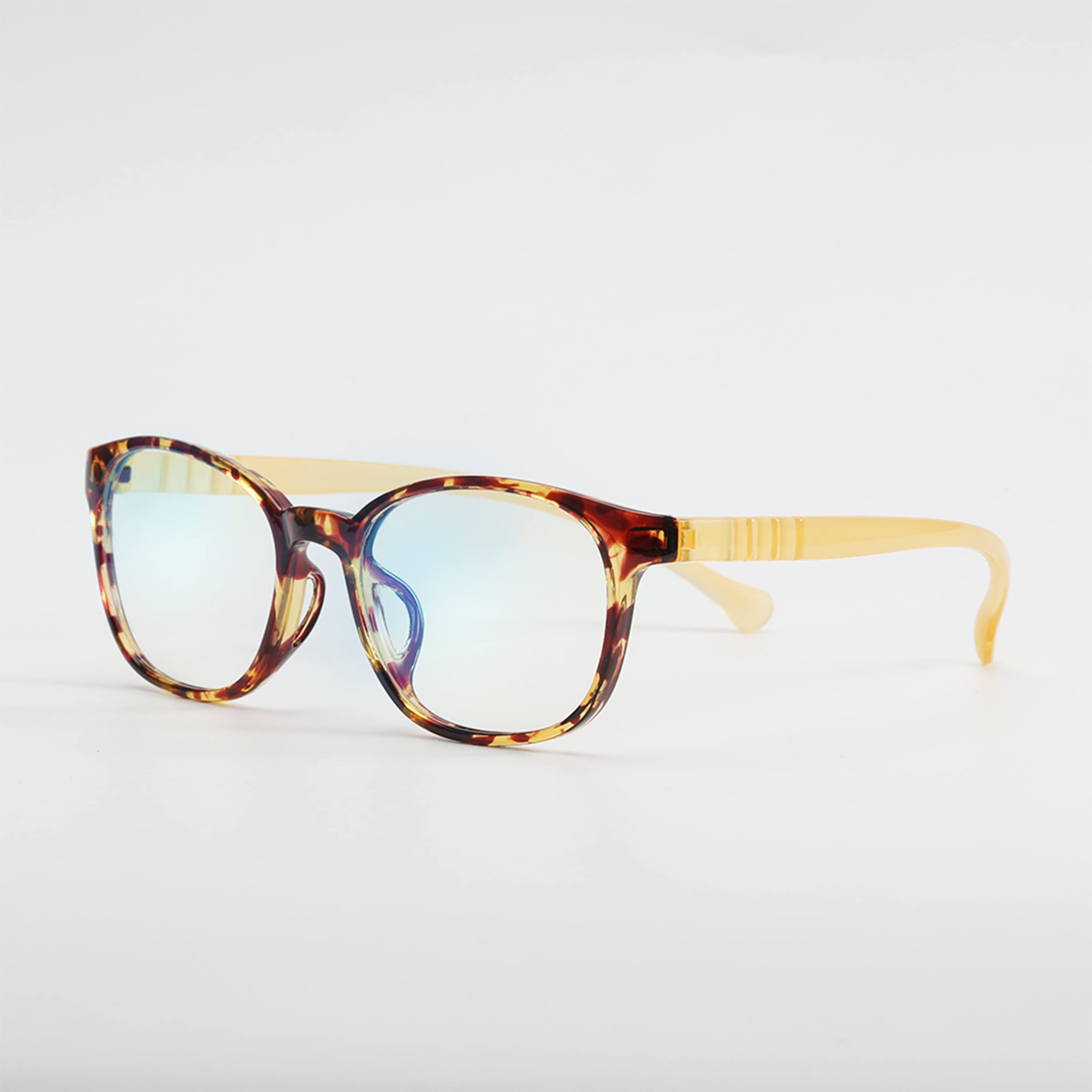 Ocushield Premium Blue Light Blocking Glasses - Prevent Eye Strain from Computers, Reading, Gaming, TV & Phones | Developed by Optometrists | For Kids | Non Prescription (Kids Carson, Tortoise)