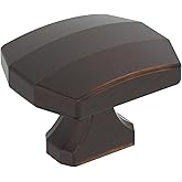 Amerock Bellamy 1-1/2 inch (38mm) Length Oil-Rubbed Bronze Cabinet Knob, BP36687ORB