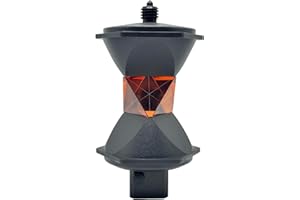 GRZ122 360 Degree Surveying Reflective Prism Reflector Compatible with Leica Robotic ATR Total Station