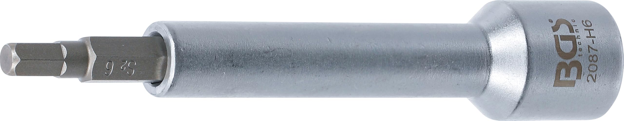 BGS 2087-H6 | Bit Socket | 12,5 mm (1/2") Drive | internal Hexagon 6 mm