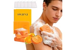 Swarva Persimmon Soap Deodorizing Persimmon Soap Bars Persimmon Soap for Old People Smell & Body Odor, Nourishing & Gentle Cl