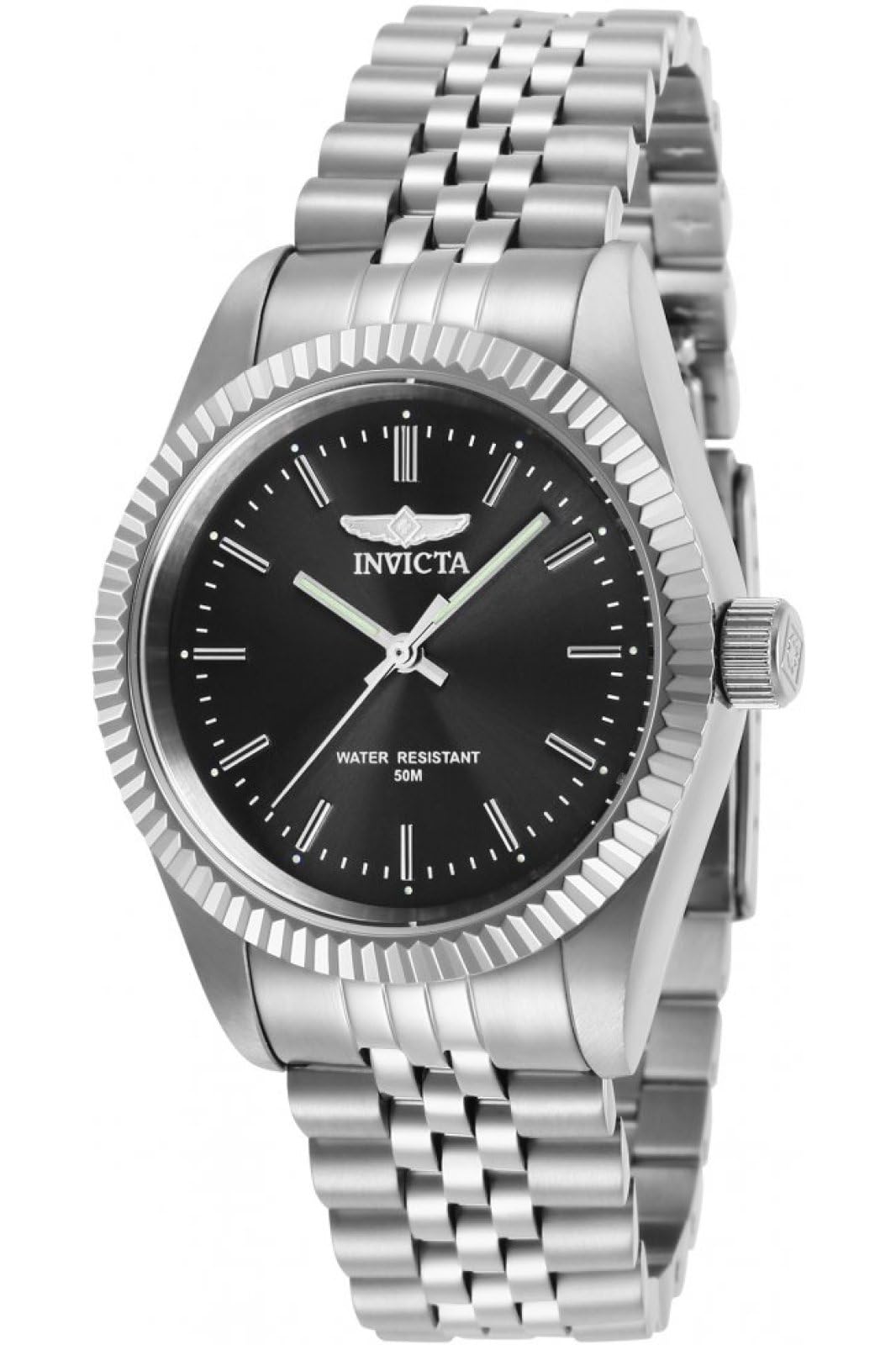 Invicta Specialty 29395 Women's Watch - Waterproof - Analogue - Quartz Movement - stainless steel with grey dial - 36mm