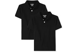 The Children's Place Boys' Short Sleeve Pique Polo, 2 Pack